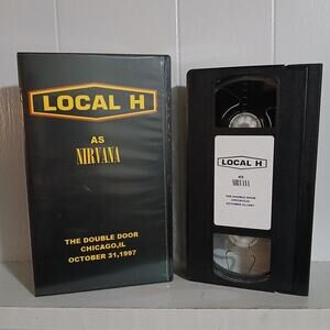Local H Performs As Nirvana On Halloween 1997 Chicago VHS Grunge Indie Punk Rock
